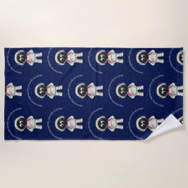 Toalla De Playa astronauta