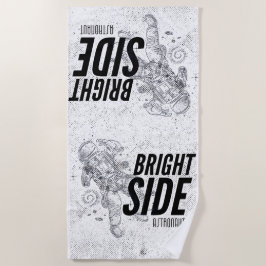 TOALLA DE PLAYA ASTRONAUTA LATERAL LUMINOSO