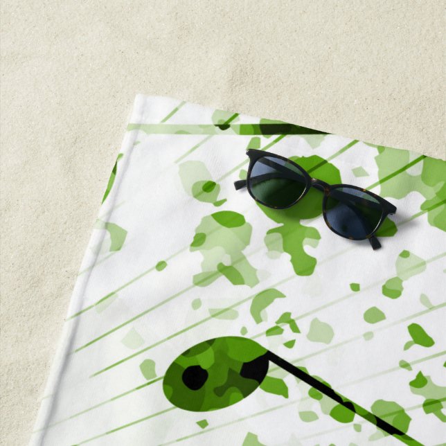 Toalla De Playa Atmósfera Musical 7 (In situ)