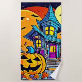 Toalla De Playa Atractivo trabajo artístico en la casa