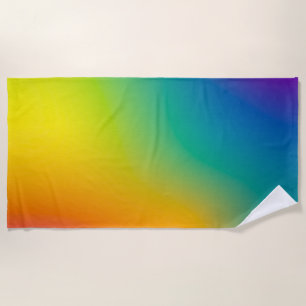Toalla De Playa Aurora borealis