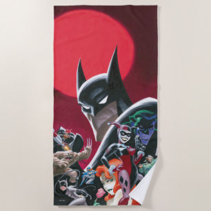 Toalla De Playa Aventuras de Batman Damas Peligrosas y Demonios