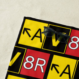 Toalla De Playa Aviador - AV8R -