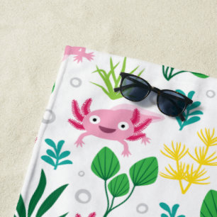 Toalla De Playa Axolotl