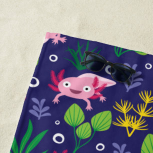 Toalla De Playa Axolotl