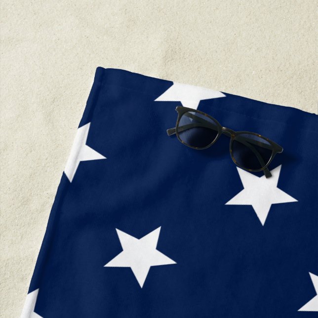 Toalla De Playa Azul estelar (In situ)