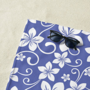 TOALLA DE PLAYA AZUL HAWAII (PERIWINKLE)