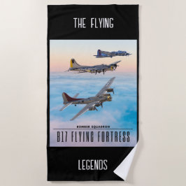 TOALLA DE PLAYA B-17 VOLANTE FORTRESS BOMBER SQUADRON