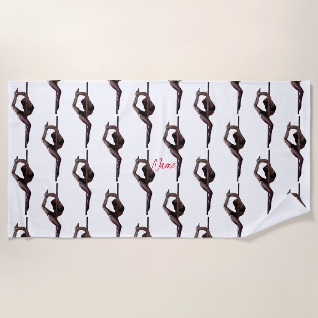 Toalla De Playa Bailarina Thunder_Cove (Anverso)