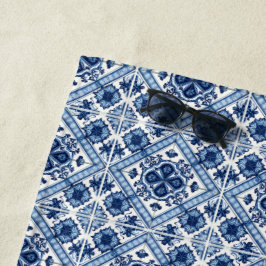 Toalla De Playa Baldosas mediterráneas, portuguesas, azulejo, mall