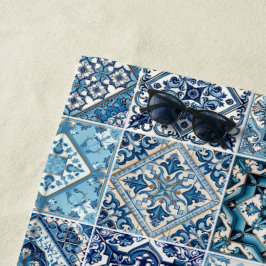 Toalla De Playa Baldosas mediterráneas, portuguesas, azulejo, mall