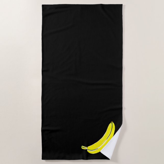Toalla De Playa Banana (Anverso)