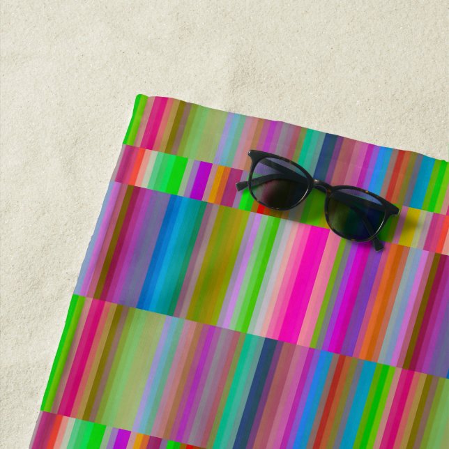 Toalla De Playa Banded Stripes  (In situ)