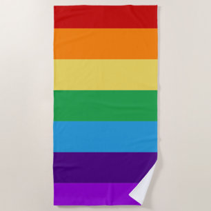 Toalla De Playa Bandera arco iris