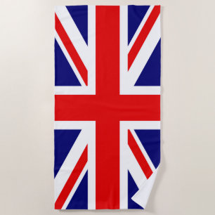 Toalla De Playa Bandera británica - La bandera de la Unión