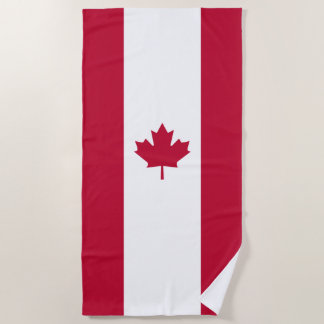 Toalla De Playa Bandera canadiense