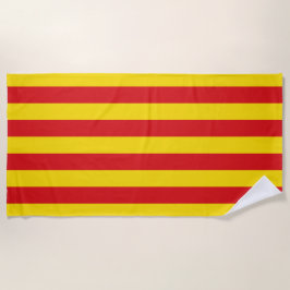 Toalla De Playa Bandera catalana