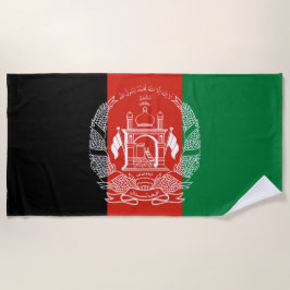 Toalla De Playa Bandera de Afganistán