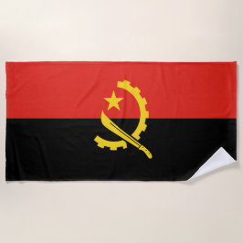 Toalla De Playa Bandera de Angola