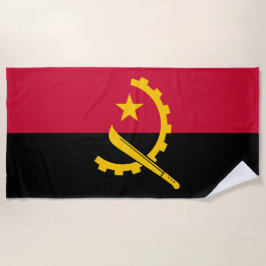 Toalla De Playa Bandera de Angola