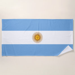 Toalla De Playa Bandera de Argentina