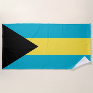Toalla De Playa Bandera de Bahamas