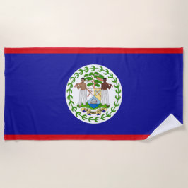 Toalla De Playa Bandera de Belice