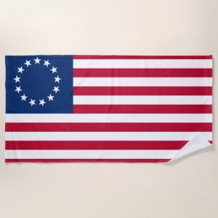 Toalla De Playa Bandera de Betsy Ross en Estados Unidos