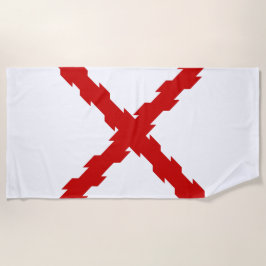 Toalla De Playa Bandera de Borgoña