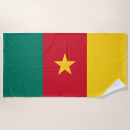 Toalla De Playa Bandera de Camerún