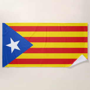 Toalla De Playa Bandera de Cataluña