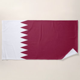 Toalla De Playa Bandera de Catar