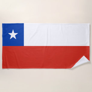 Toalla De Playa Bandera de Chile