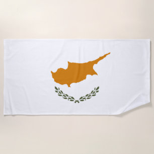 Toalla De Playa Bandera de Chipre