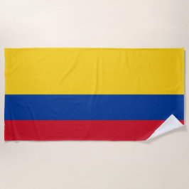 Toalla De Playa Bandera de Colombia