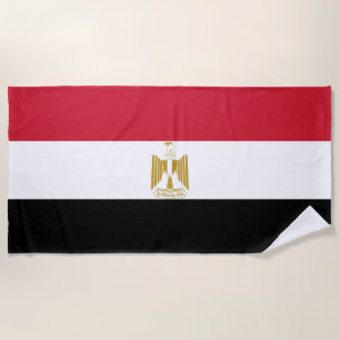 Toalla De Playa Bandera de Egipto