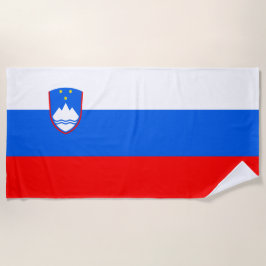 Toalla De Playa Bandera de Eslovenia