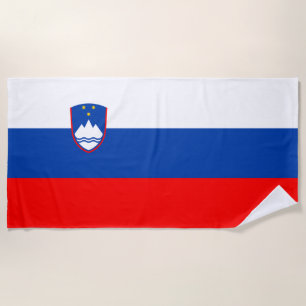 Toalla De Playa Bandera de Eslovenia