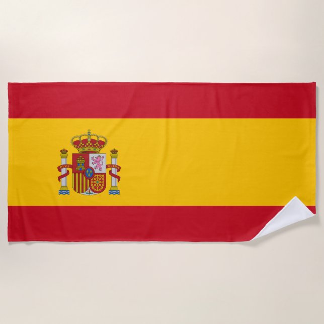 Toalla De Playa Bandera de España - Bandera de España (Anverso)