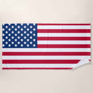 Toalla De Playa Bandera de Estados Unidos
