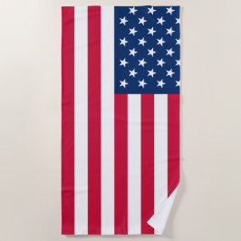 Toalla De Playa Bandera de Estados Unidos - Estados Unidos de Amér