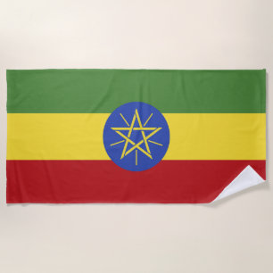 Toalla De Playa Bandera de Etiopía