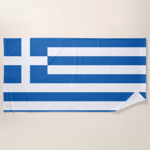 Toalla De Playa Bandera de Grecia
