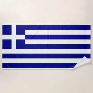 Toalla De Playa Bandera de Grecia