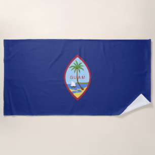 Toalla De Playa Bandera de Guam