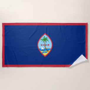 Toalla De Playa Bandera de Guam