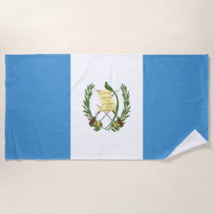 Toalla De Playa Bandera de Guatemala
