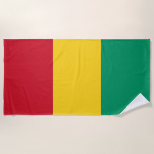 Toalla De Playa Bandera de Guinea