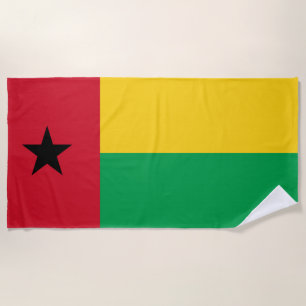 Toalla De Playa Bandera de Guinea-Bissau