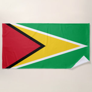 Toalla De Playa Bandera de Guyana